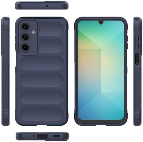 Galaxy A17 ile Uyumlu Kılıf Lacivert Kinet Silikon Kapak (Galaxy A17 ile Uyumlu, Lacivert)