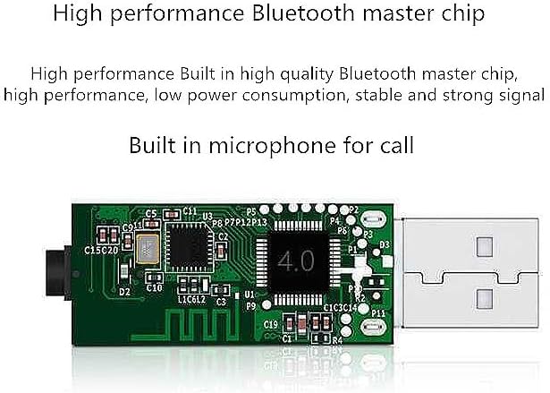 Alternative view of USB Bluetooth 5.0 Ses Alıcı Adaptör – AUX 3.5mm Çıkışlı Kablosuz Müzik Alıcısı, Hoparlör ve Ses Sistemlerini Bluetooth’lu Hale Getiren Dongle Receiver | ZR1138
