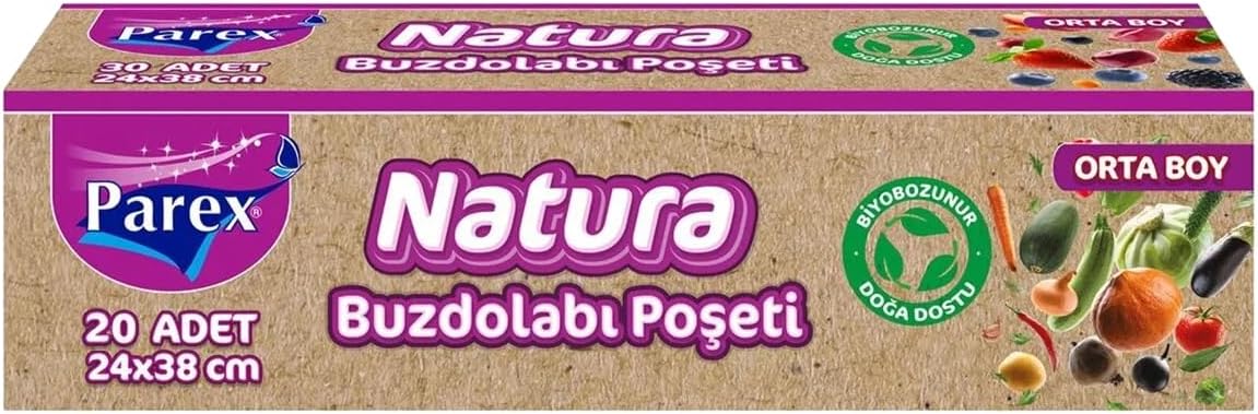 Buzdolabı Poşeti Orta Boy 20’Li
