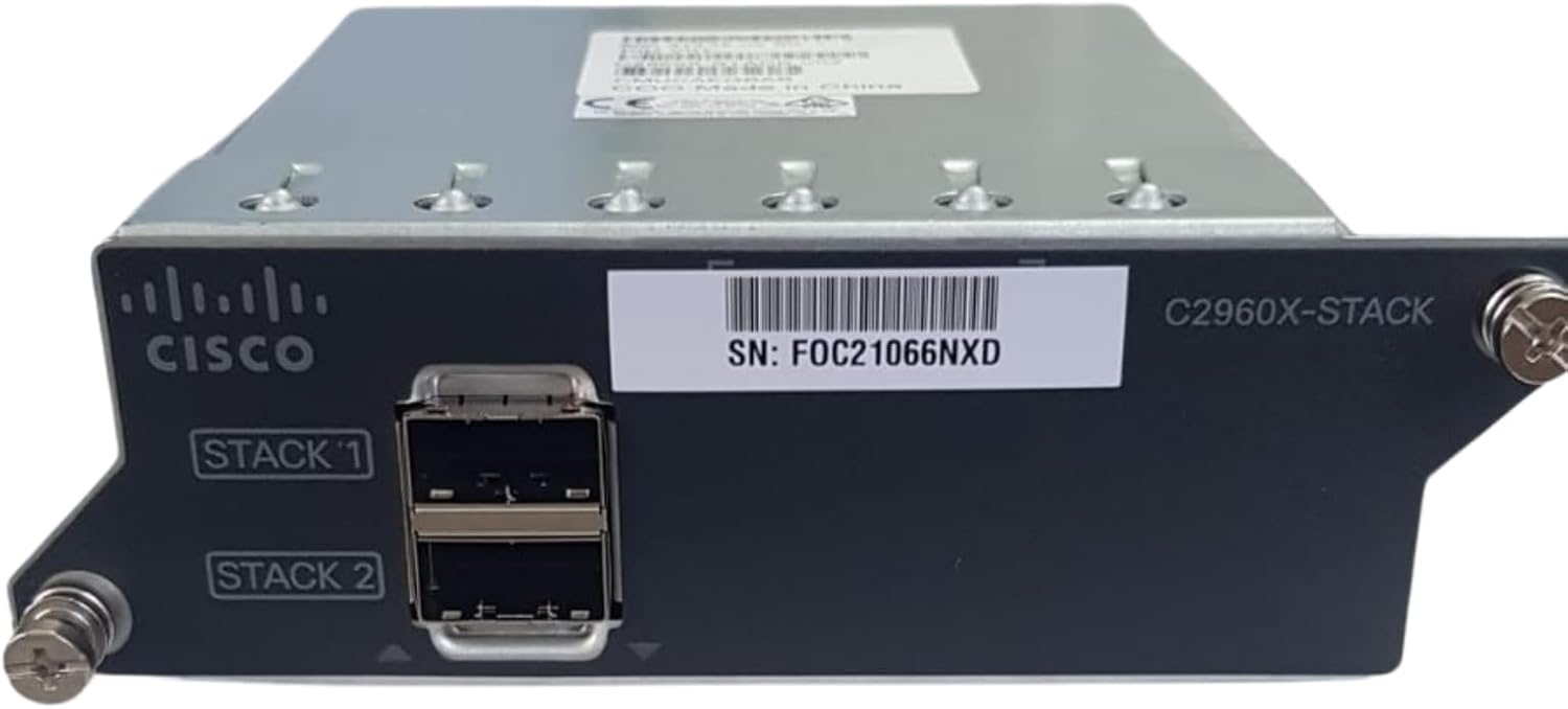 C2960X-STACK Catalyst 2960-X Serisi Ağ Anahtarı, Yüksek Performanslı, Gelişmiş Güvenlik Özellikleri