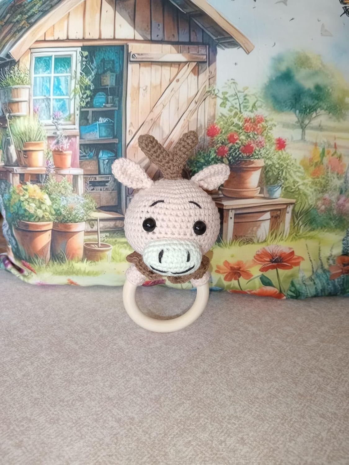 Alternative view of Amigurumi Geyik Çıngırak