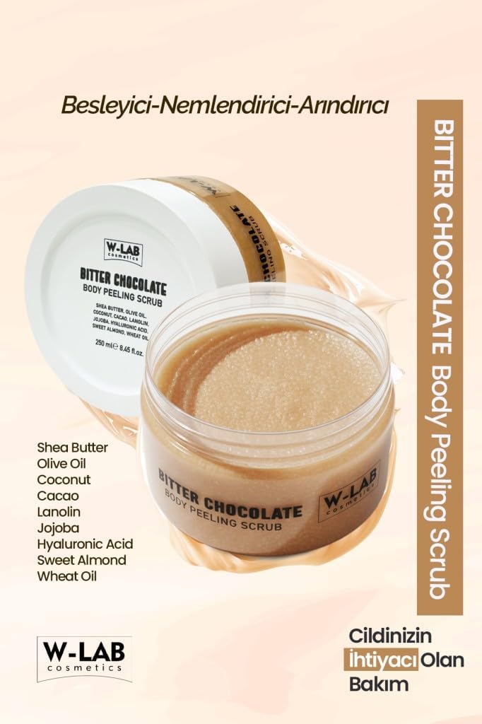 W-Lab Cosmetics Bitter Chocolate Body Scrub 250 ml