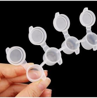 Alternative view of 20 Gözlü Boya Kutusu 4 ml Kapaklı Plastik Boya Saklama Kutusu Boncuk Kutusu Lens Kutusu Mini Organizer
