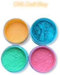 Reçine Mini Sedef Toz Pigment Boya Seti, Pigment Boya