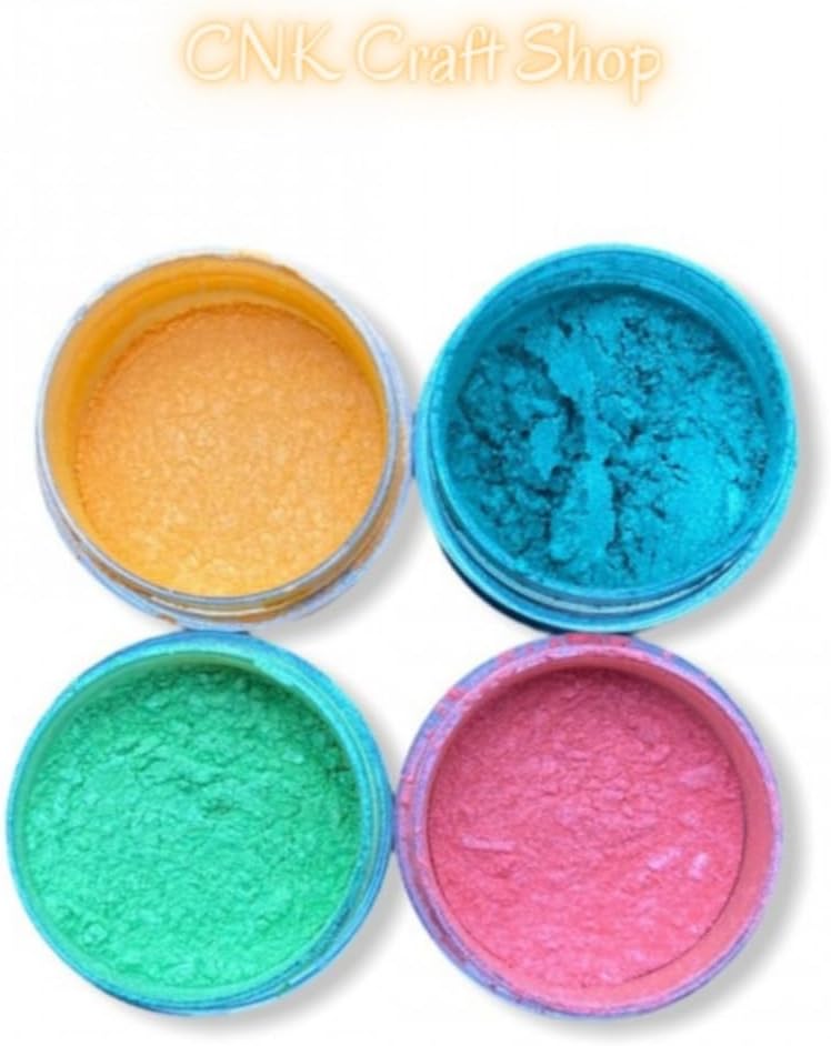 Alternative view of Reçine Mini Sedef Toz Pigment Boya Seti, Pigment Boya