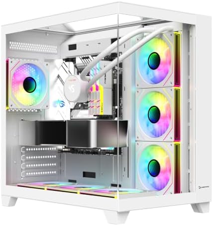 Alternative view of Warcry TopGlass 750W 4xARGB Temperli Cam ATX Siyah Gaming (Oyuncu) Kasa