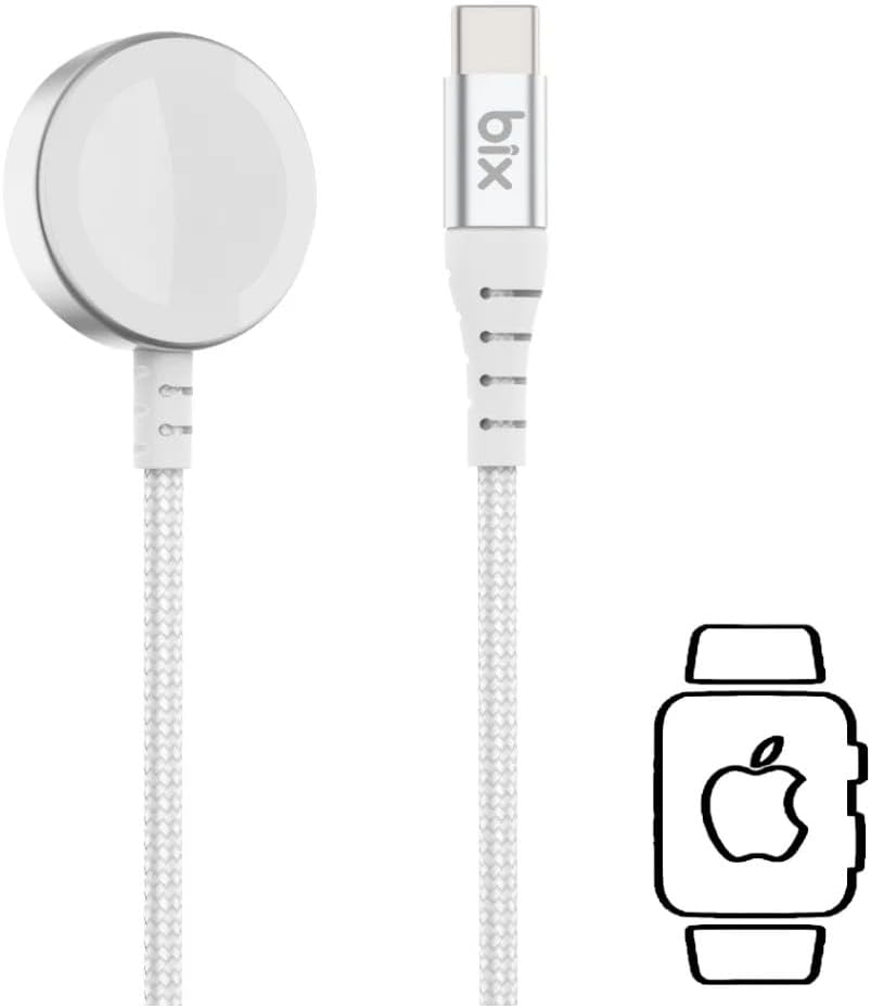Bix BXAWC01 USB-C 1-9 ve Ultra 1-2 Uyumlu Manyetik Şarj Aleti 1 Metre