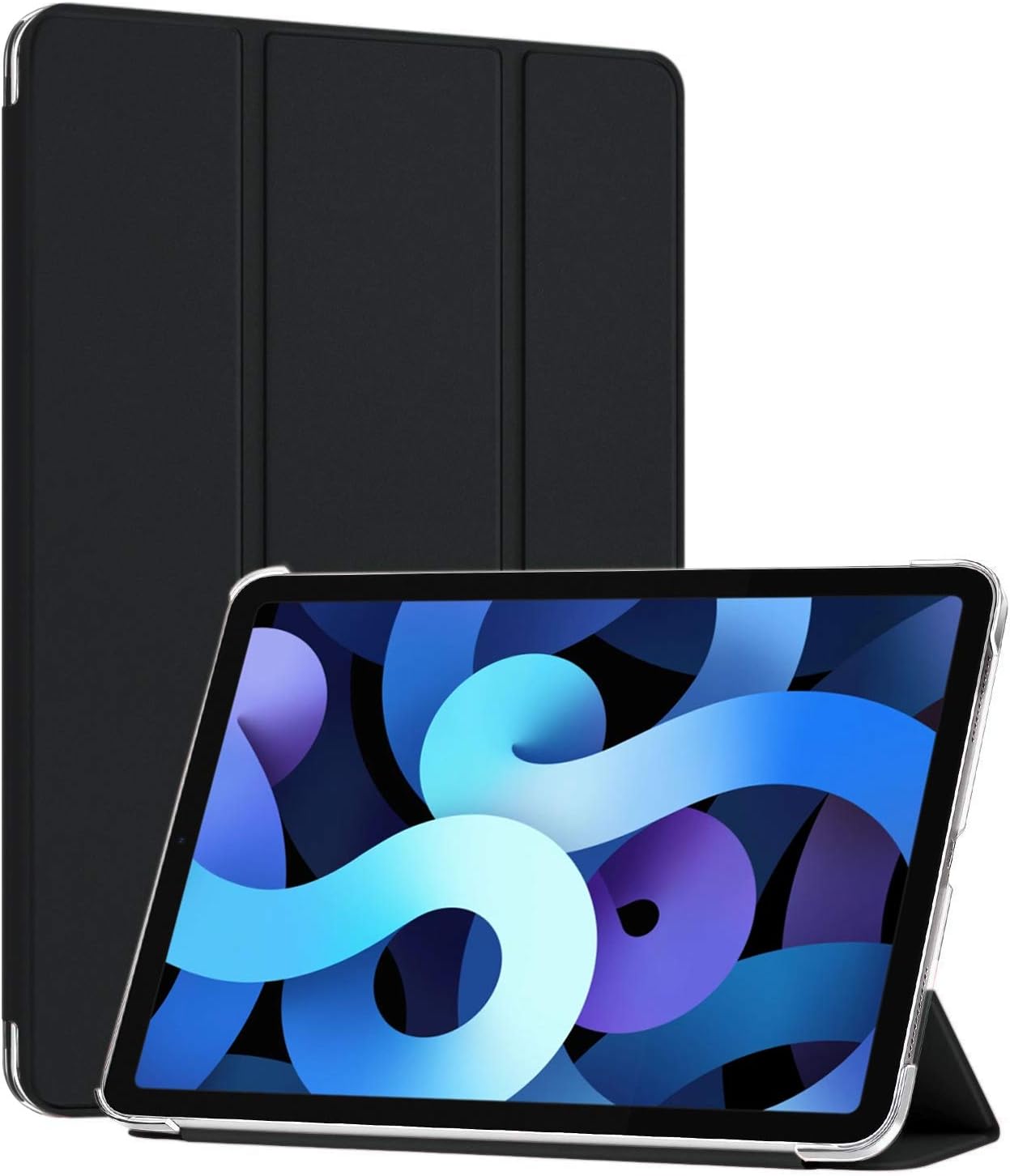 Alternative view of iPad Pro 11 2025 için Kılıf (A3357-A3358) Slim Translucent Back Smart Cover Siyah [iPad Pro 11 2025 ile Uyumlu Kılıf - Siyah]