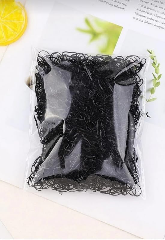 500 Adet Siyah Saç Örgü LastiğiToka Seti Lastik Toka Seti, Lastik Toka Seti, Toka Organizer, Toka, Kız Çocuk Toka, Toka Organizer