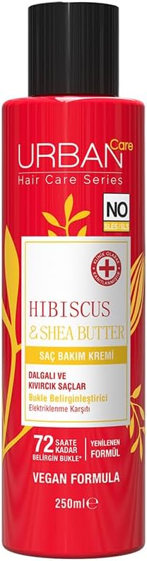 Care Hibiscus & Shea Butter Kıvırcık ve Dalgalı Saçlara Özel Saç Kremi 250ml