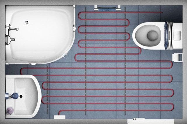 Alternative view of Banyo, Balkon ve Kış Bahçesi Laminant, Seramik Altı Elektrikli Yerden Isıtma Seti 10m2 (LCD Ekran Wifi Uzaktan Kontrol)