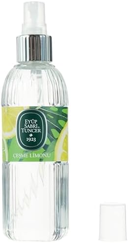 Çeşme Limonu Kolonyasi Silindir Pet Şişe Sprey (150 ml) (2 paketi)