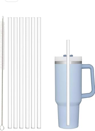 Alternative view of 6 Adet 30 Cm Stanly Uyumlu Tritan Pipet Ve 1 Adet Temizleme Fırçası