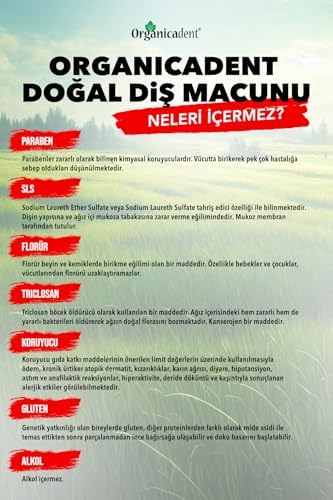 Alternative view of Organicadent DOĞAL MİSVAKLI DİŞMACUNU 75Ml