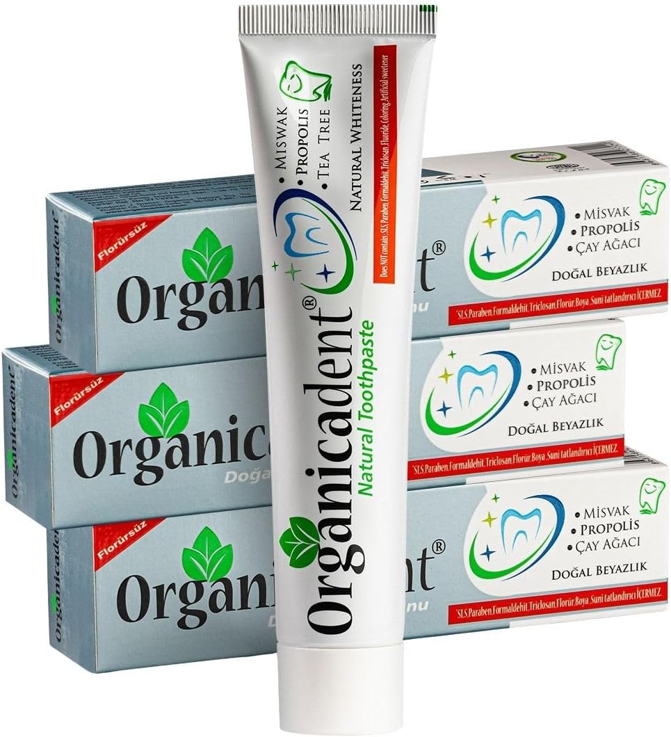 Alternative view of Organicadent Üçlü Koruma Doğal Diş Macunu (3'lü Paket)