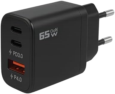 Alternative view of Redline 65W GaN Type-C + Type-C + USB-A Hizli Sarj Adaptörü