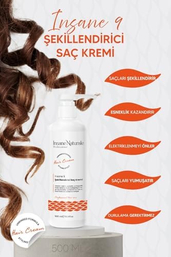 Şekillendirici, Bukle Belirginleştirici Saç Bakım Kremi 500 ml