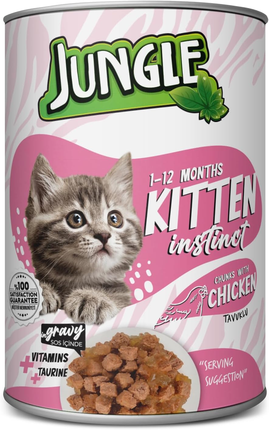 Jungle Yavru Kedi Konservesi 400 gr