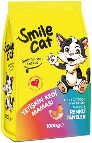 Smile Cat Yetişkin Kedi Mix 1 kg Kuru Mama
