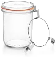 Alternative view of 3 Klipsli Cam Kavanoz 580 ml (4 Adet)