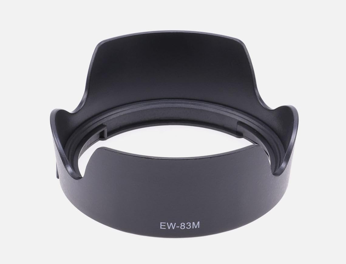 EW-83M Parasoley – EF 24-105mm IS STM / 24-105mm f/4L IS II USM / 24-70mm f/4L IS USM ile Uyumlu Lens Hood