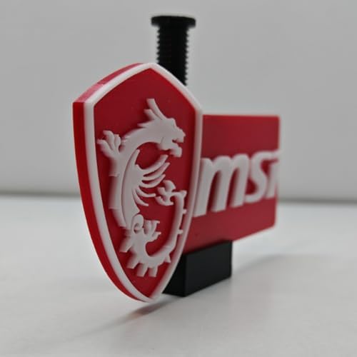 MSI Logolu Ayarlanabilir Ekran Kartı Tutucu - GPU Sarkma Önleyici Yükseklik Ayarlı Destek Aparatı (60mm - 105mm)