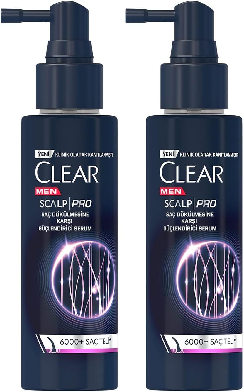Alternative view of Clear Men Scalp Pro Güçlendirici Serum Saç Dökülmesine Karşı 70 ml (2 paketi)