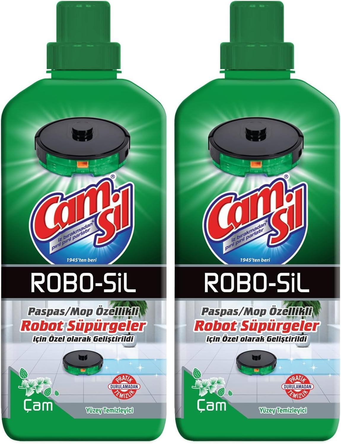 Alternative view of CAMSİL Robo-Sil Çam Yüzey Temizleyici 900 Ml (2 paketi)