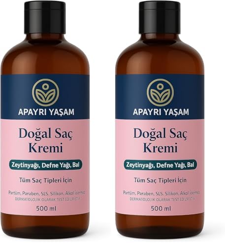 Alternative view of Zeytinyağı Yağı Bal Özlü Tüm Saç Tipleri İçin Doğal Saç Kremi 500 ML (2 paketi)
