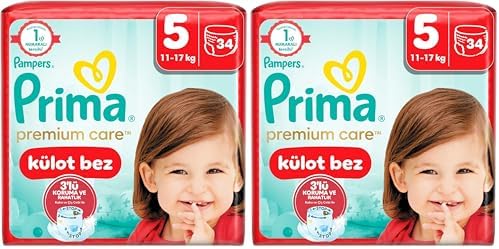 Alternative view of Premium Care Külot Bebek Bezi 5 Numara 34 Adet Junior (2 paketi)