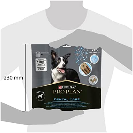 Pro Plan Medium Breed Dental Care Orta Ve Büyük Irk Köpekler Için Diş Sağlığı Ödülü 15 Parça 345Gr (2 paketi)
