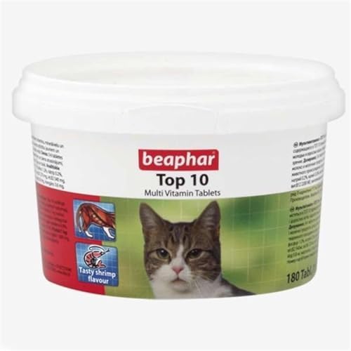 Alternative view of Beaphar Top 10 Kedi Vitamini - 180 Adet (2 paketi)