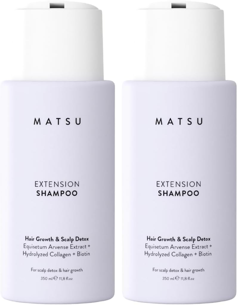 Alternative view of Matsu Professional Extension, Hızlı Uzamaya Yardımcı Saç Derisi Bakım Şampuanı, 350 Ml (2 paketi)