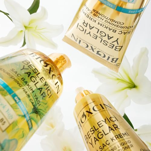 Alternative view of Besleyici Saç Bakım Kremi – 9 Çiçek Yağı, B5 Vitamini ve BioComplex B11 İçeren Yoğun Nemlendirici Krem – 250 ml – Kuru ve Yıpranmış Saçlar İçin (2 paketi)