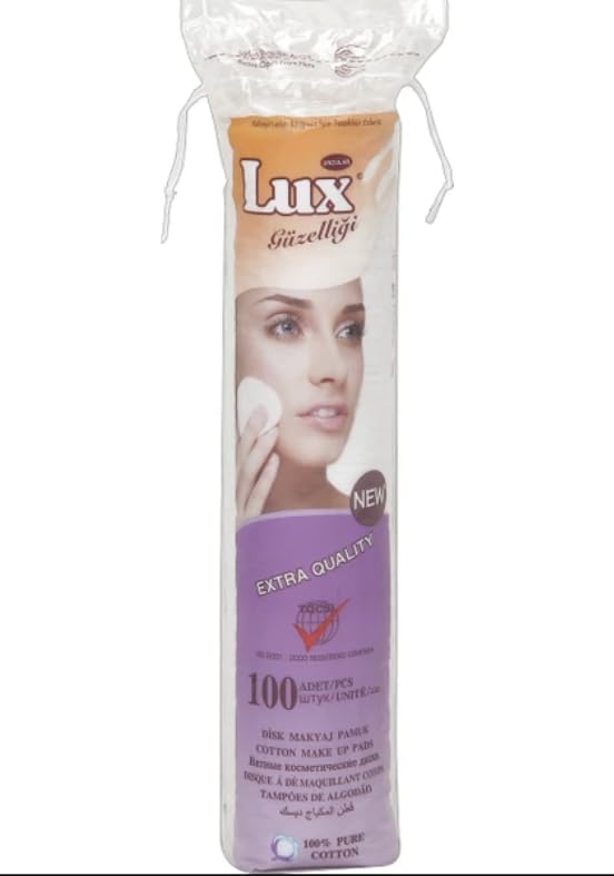 LUX Disk Waterjet Makyaj Pamuğu (100'lü)