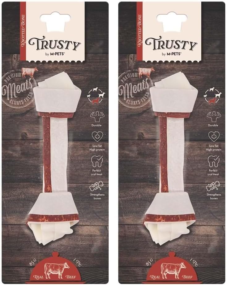Alternative view of TRUSTY BEEF DÜĞÜMLÜ KEMİK 85GR/20,3CM (2 paketi)