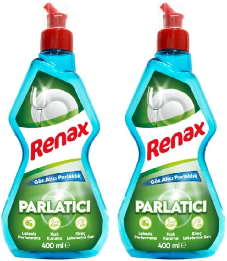 Renax Bulaşık Makinesi Parlatıcısı 400 ml (2 paketi)