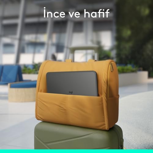 Combo 11 inç iPad Pro M4 ile Uyumlu Türkçe Klavyeli Tablet Kılıfı - Gri