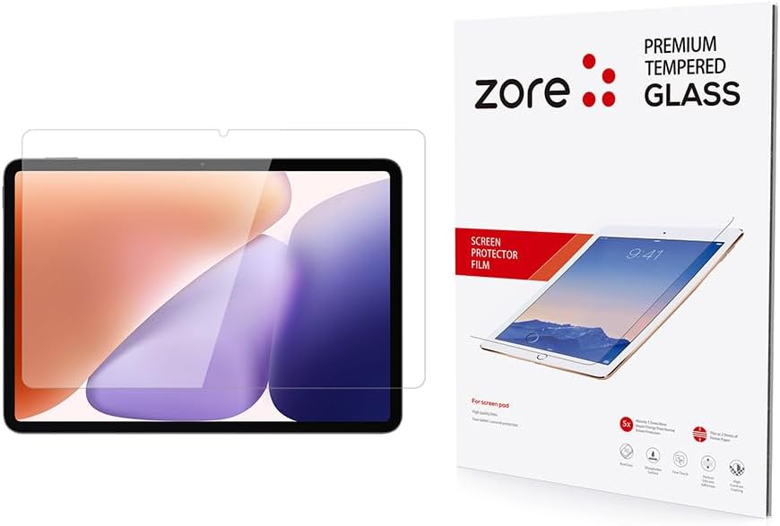 Alternative view of Xioami ile uyumlu Pad 7 Tablet Temperli Cam Ekran Koruyucu Şeffaf