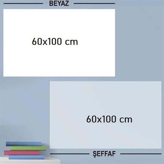 Alternative view of Ders Çalışma Yazı Tahtası Manyetik Duvar Stickerı 100x60 cm
