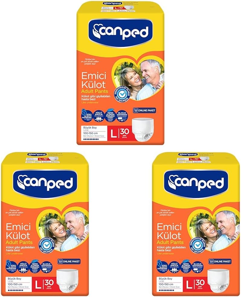 Alternative view of CANPED Online Emici Külot Büyük 30'lu (3 paketi)