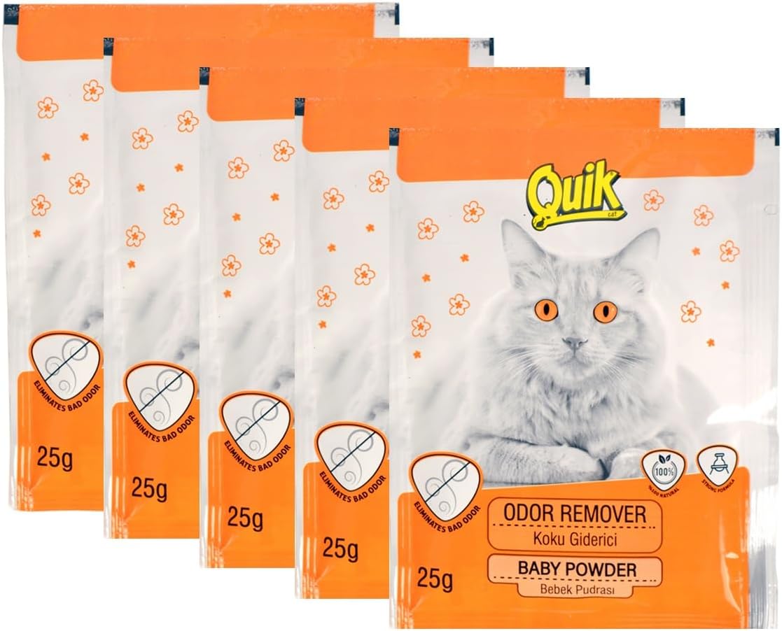 Alternative view of 5'li Quik Kedi Kumu Koku Giderici 25 gr (Bebek Pudrası)