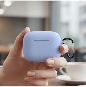 CaseOnn Kılıf Askı Aparatlı Mat Silikon Mavi Mavi FreeBuds SE 4 ANC ile uyumlu