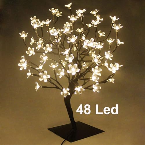 Alternative view of Dekoratif Kiraz Ağacı Masaüstü USB LED Lamba/GT-CL16