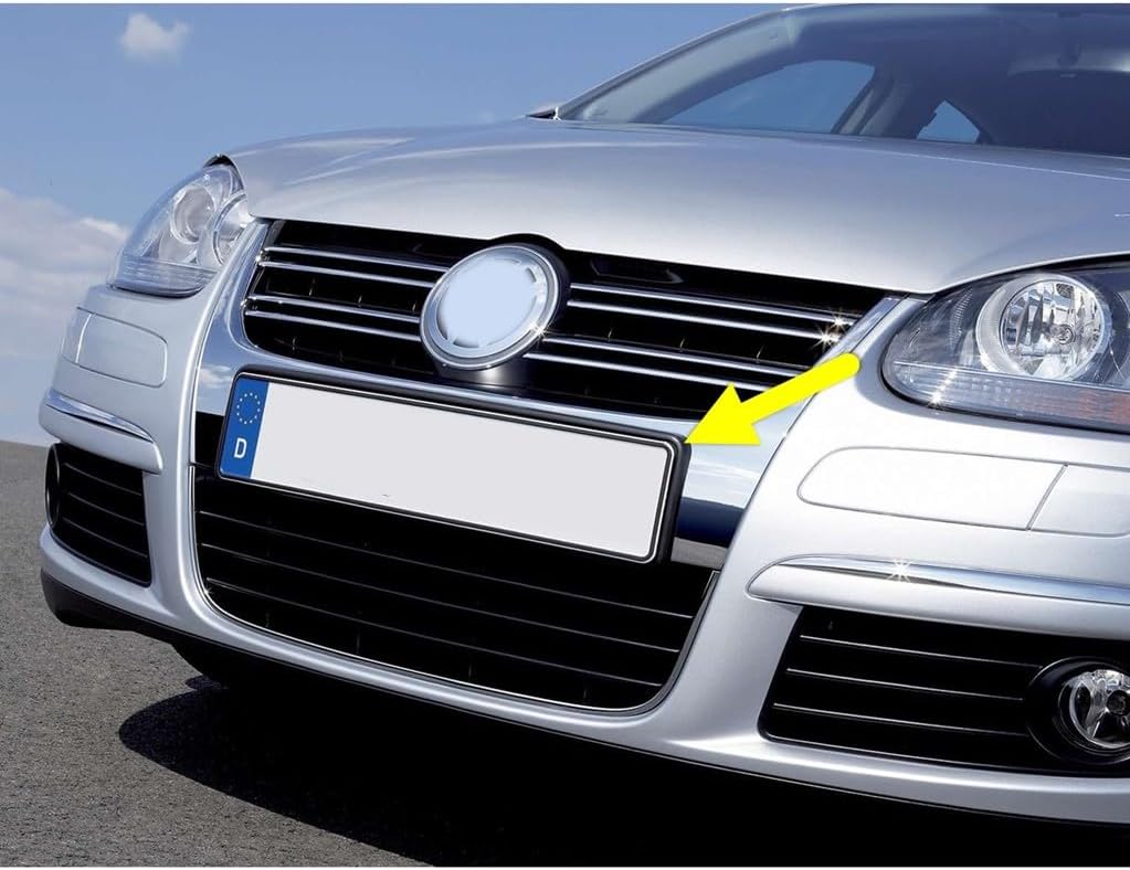 Ön Tampon Panjur Üstü Plakalık 1K0807285B VW Jetta ile uyumlu 2006-2011