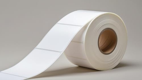 Alternative view of 100 x 100 mm Yapışkanlı Baskısız PP (Polyproblen) Etiket - Hotmelt Tutkal Yüksek Mukavamet Uzun Raf Ömrü