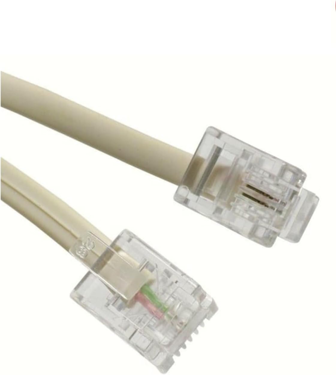 5 METRE Modem Adsl Vdsl Ara Kablosu RJ11 Hat Bağlantı Telefon Kablosu (5M)