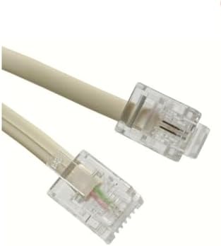Alternative view of 5 METRE Modem Adsl Vdsl Ara Kablosu RJ11 Hat Bağlantı Telefon Kablosu (5M)