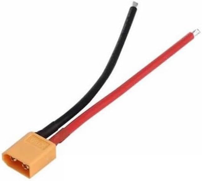 Xt60 Erkek Lipo Pil Şarj Kablosu 15 cm 1,5mm Siaf Silikon Kablolu