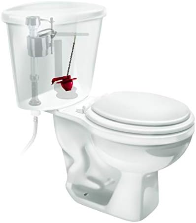 PerforMAX 502CN3 evrensel klozet kapağı, 5,1 cm yıkama valfleri için, ayarlanabilir masif çerçeve tasarımı, kolay kurulum, 3 adet, kırmızı, 3 adet (2 paketi)